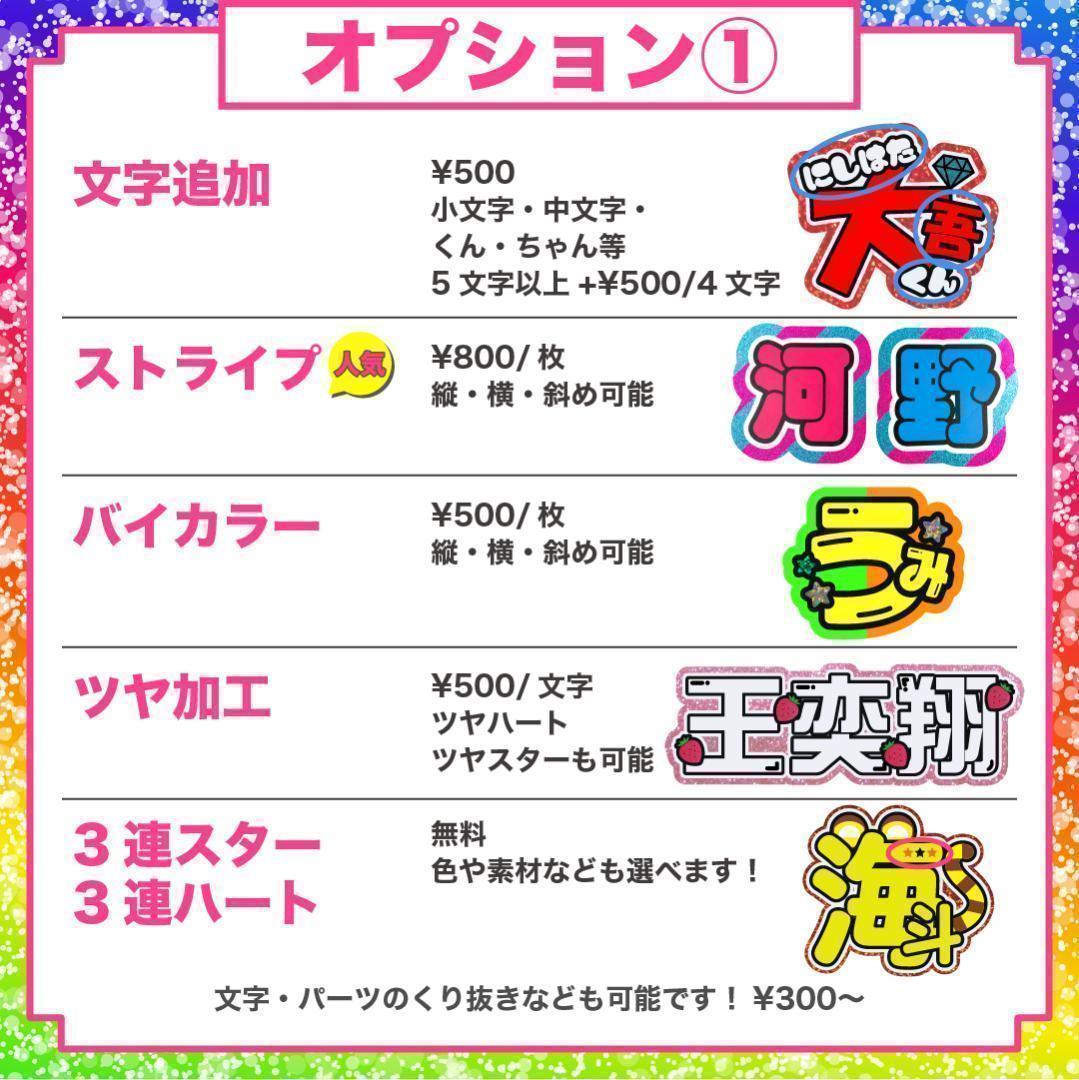 うちわ屋さん ハングル オーダー うちわ文字 フレーム 可愛い ネームボード