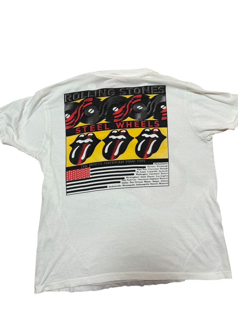 80s/VINTAGE ローリングストーンズ　バンドTシャツ