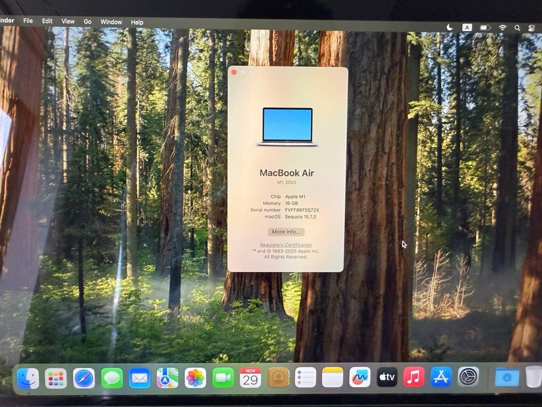 MacBook本体 MacBook Air M1 16GB 1TB