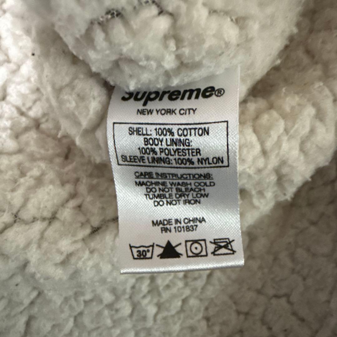 ゆう！！Supreme Buffalo Plaid Sherpa