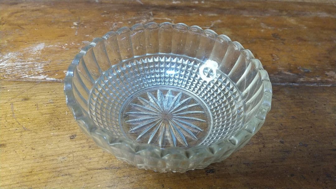 大正8年　大正時代　ガラス器　アンティーク　手仕事　１０５年前の品