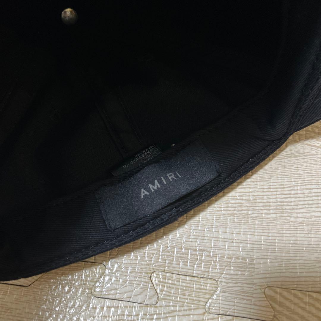 AMIRI 2023 エンプロイダリーロゴキャップ　Large アミリ