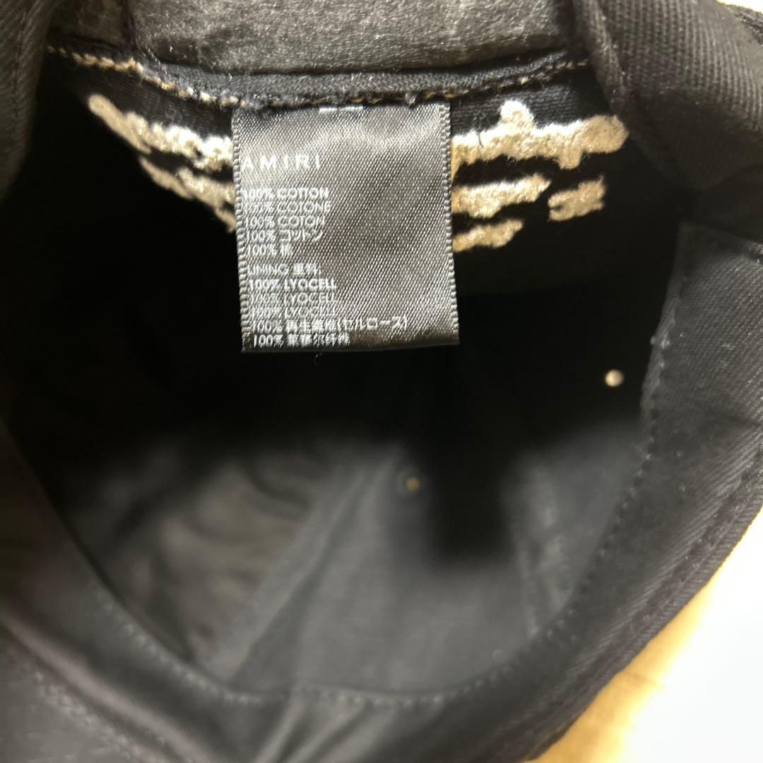 AMIRI 2023 エンプロイダリーロゴキャップ　Large アミリ