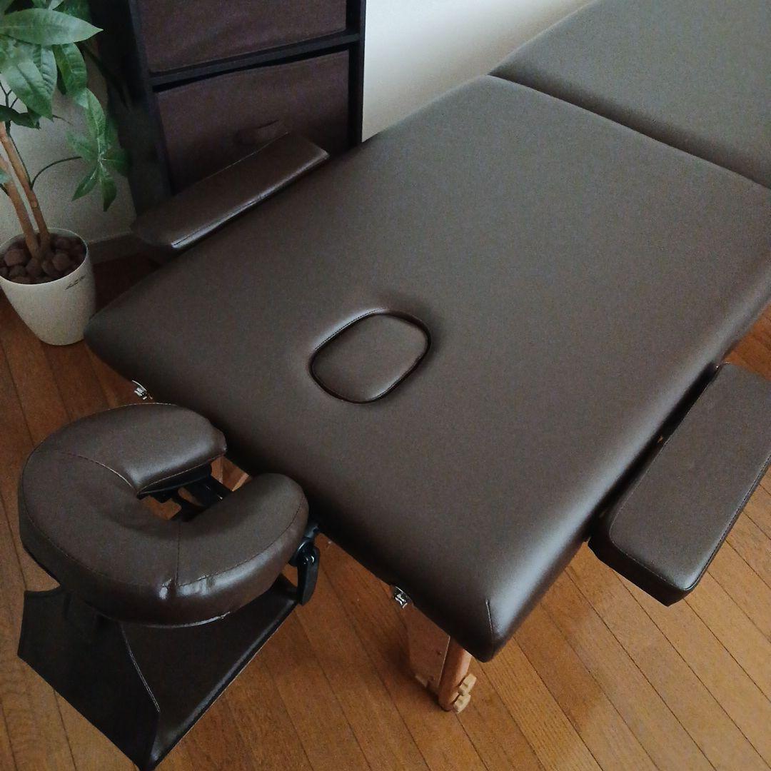 ◎コージ◎取扱説明書付き　未使用品　折り畳み　施術ベッド　整体　エステ