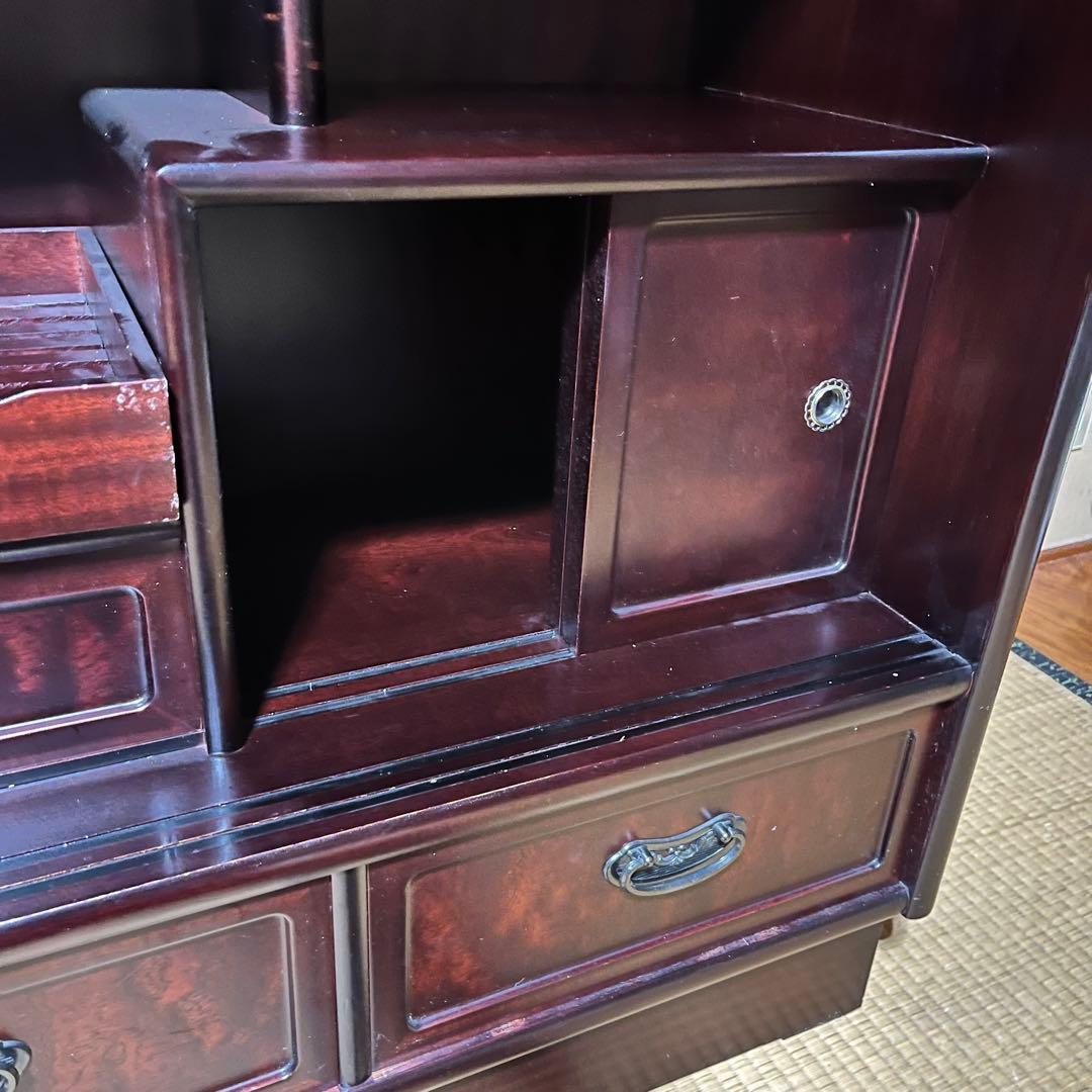 コンパクト　水引箪笥　ウォールナット