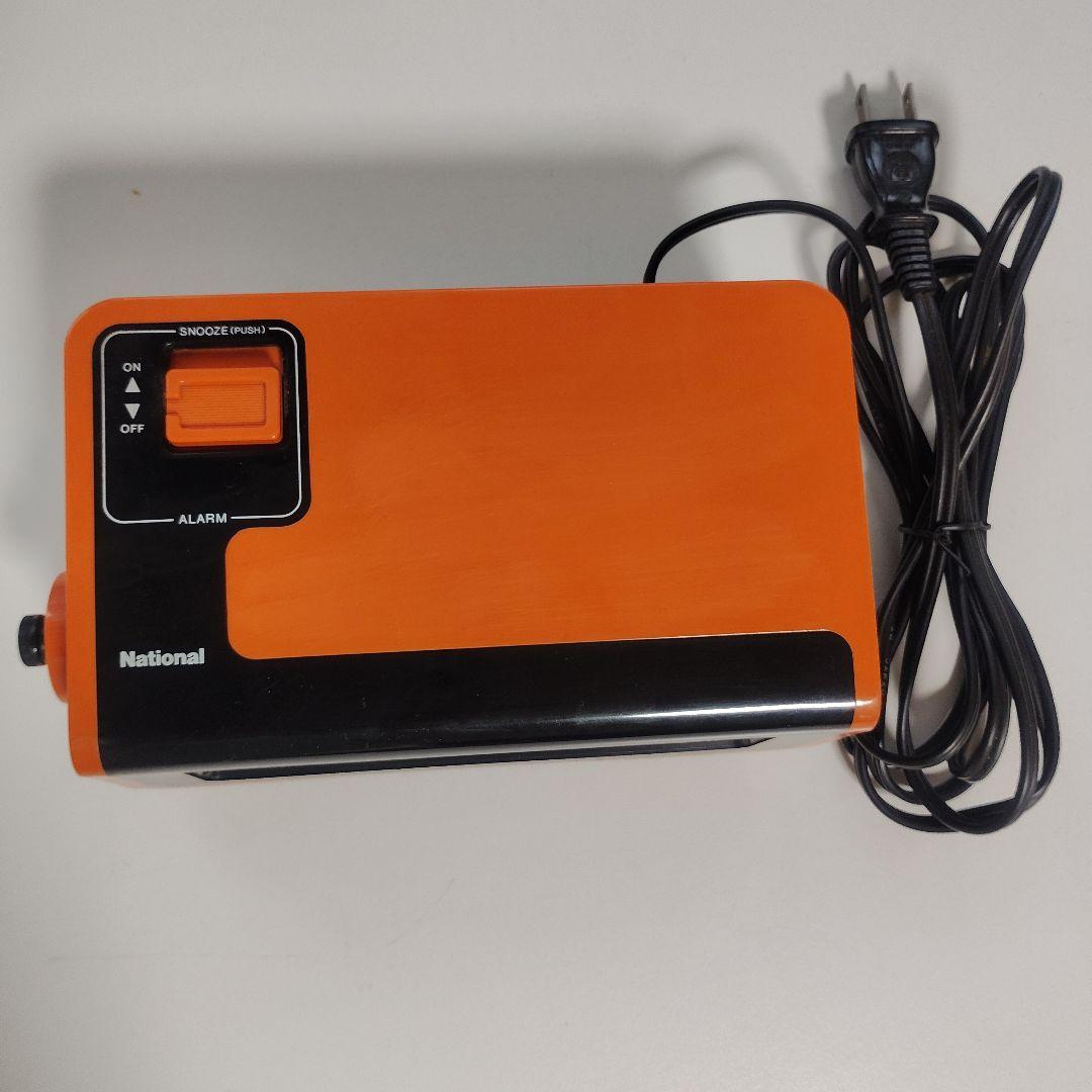 松下電工 ナショナル 目覚時計 ヤング スヤスヤ TG02 パタパタ時計