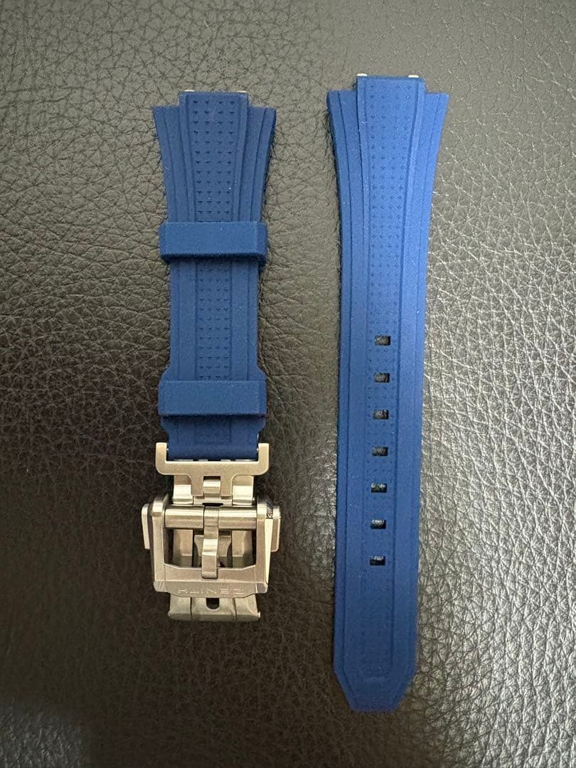 ZENITH / ゼニス デファイ スカイライン ラバーストラップ　バックル付き