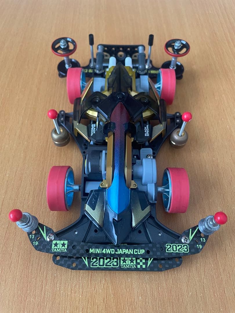 ミニ四駆　マッハフレーム　ブラックスペシャル　完成車