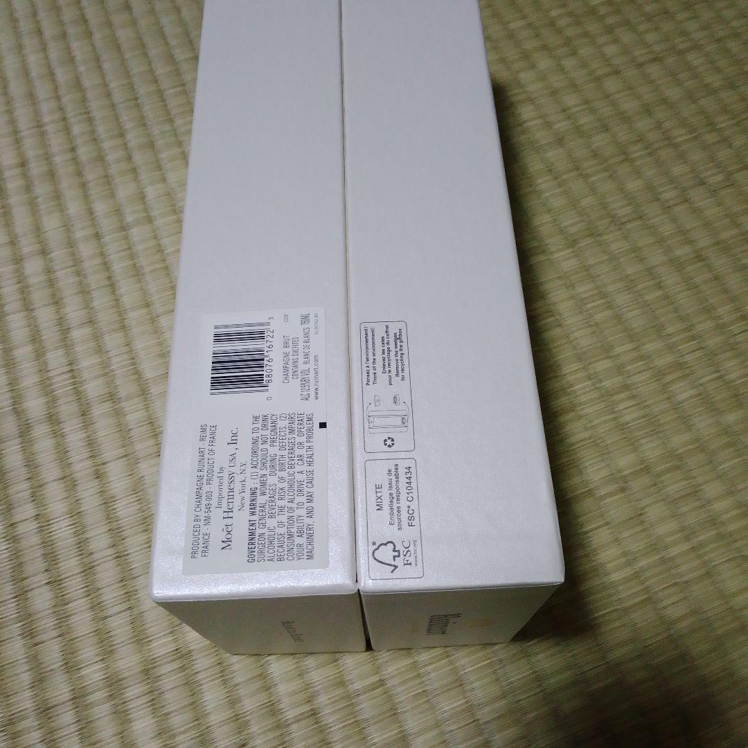 美品箱付きRuinart Blanc de Blancs シャンパン 1729年