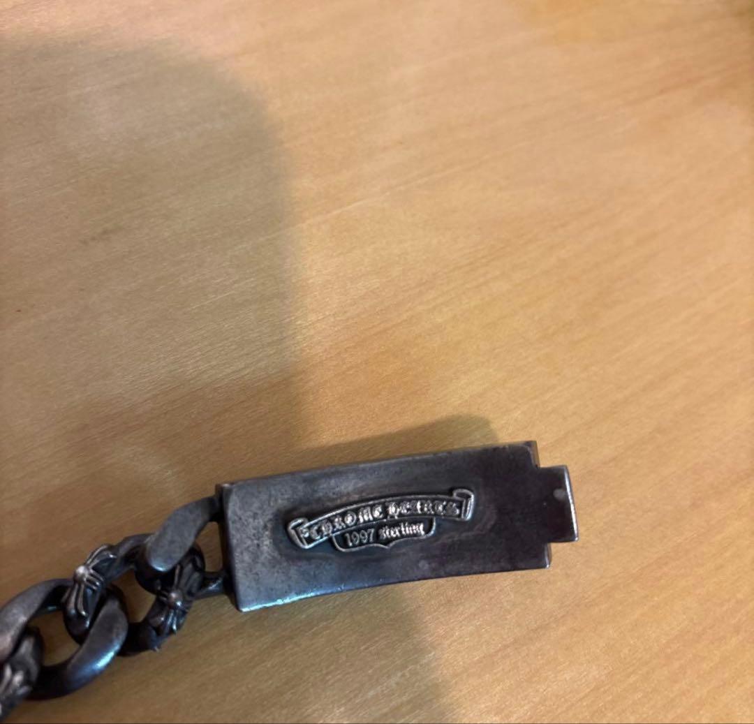 クロムハーツ フローラルクロスIDブレスレット