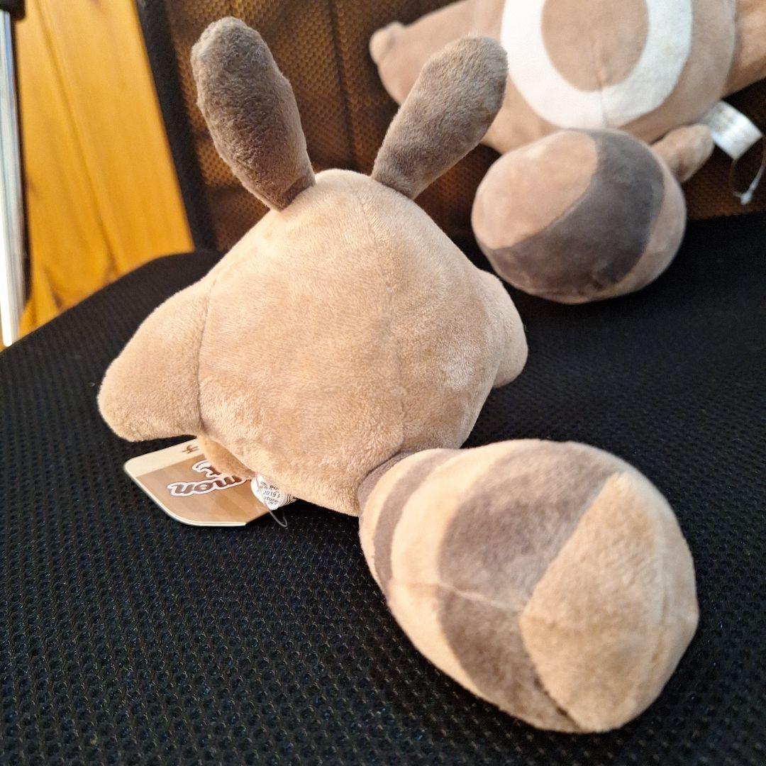 旧タグ付き　ポケモンセンター　オタチ　FIT　ぬいぐるみ