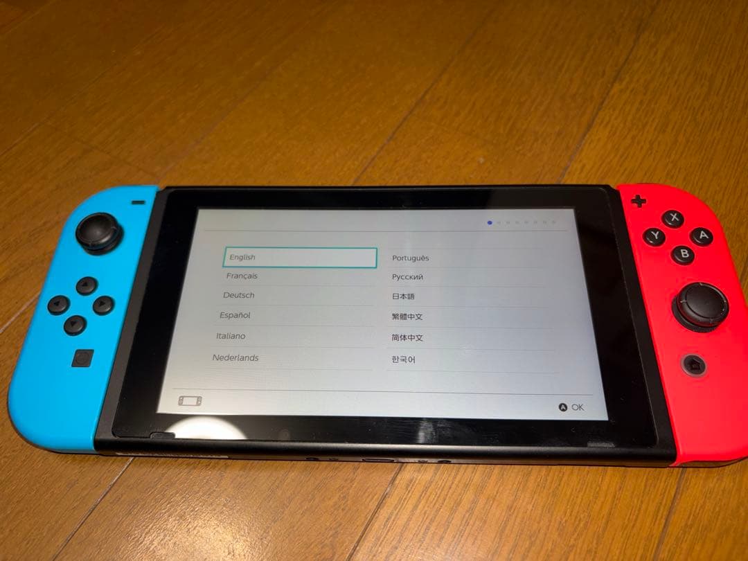 Nintendo Switch 本体 コントローラー不具合あり SDカード付き