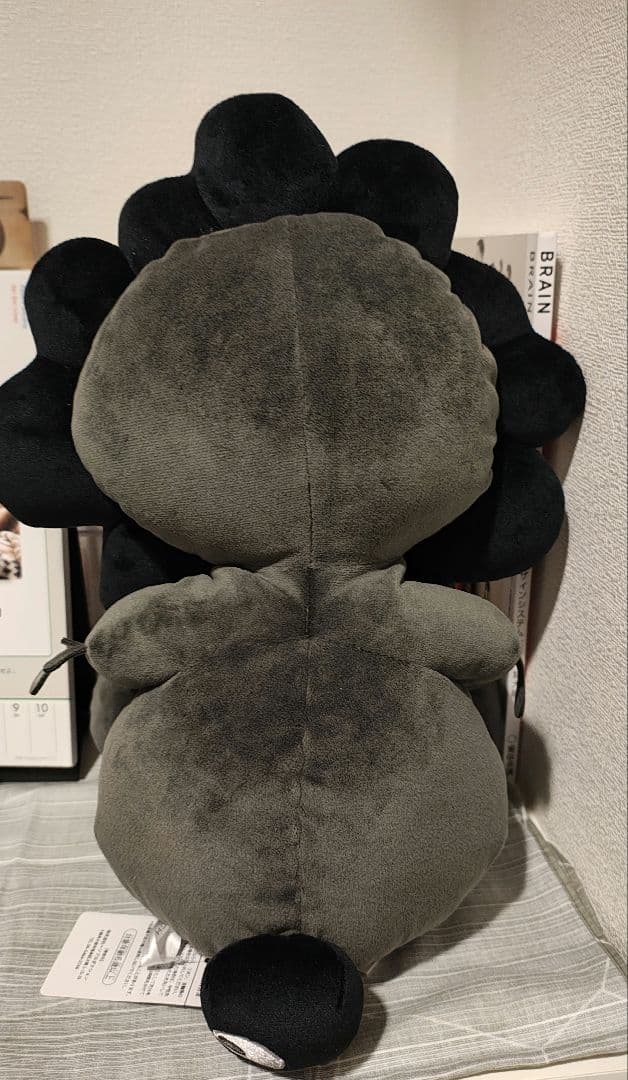 黒ミャクぬいぐるみ　お手玉風　Lサイズ　ミャクミャク