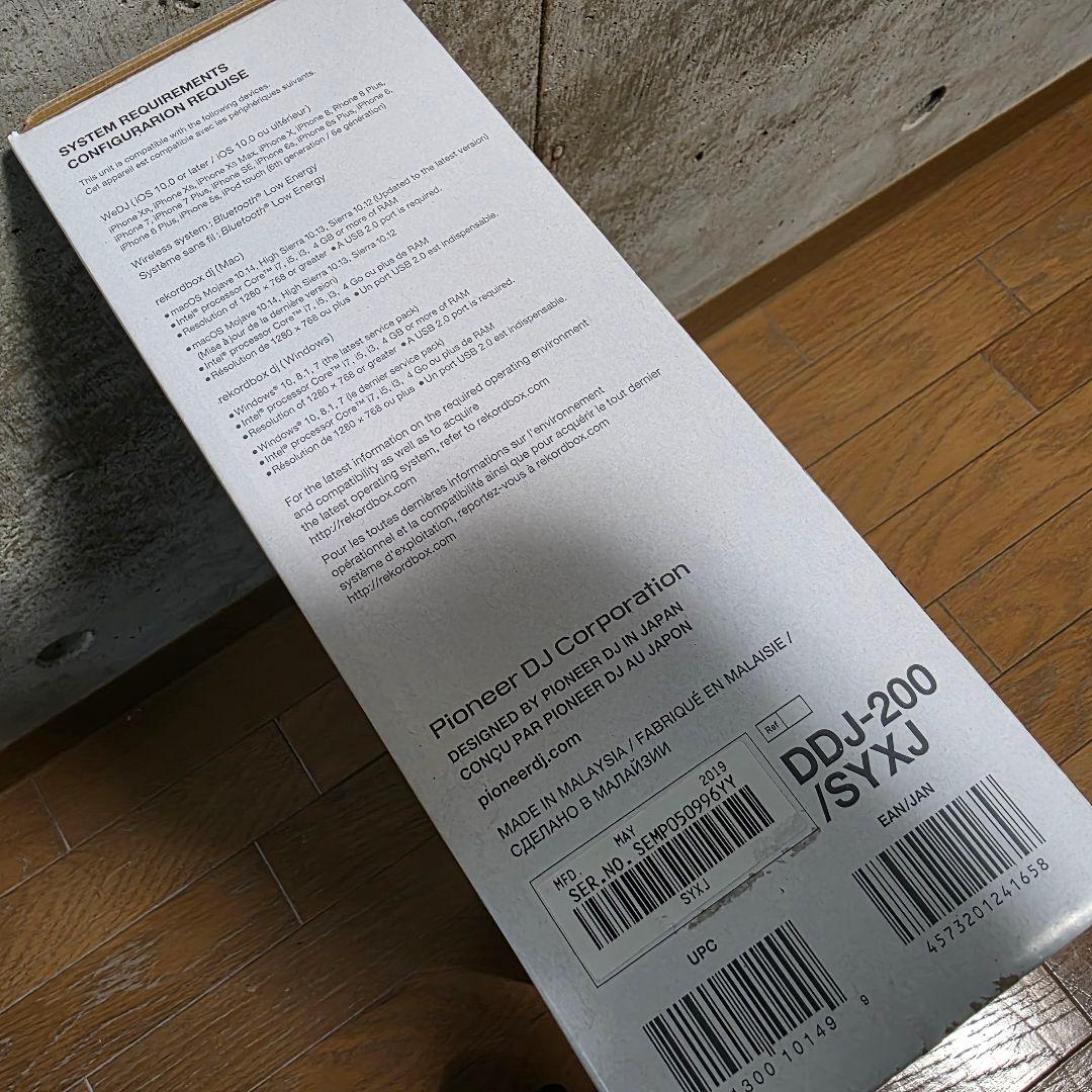 美品‼Pioneer DJ(パイオニア)DJコントローラー　DDJ-200