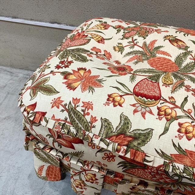 飛騨産業家具（キツツキマーク）穂高オットマン