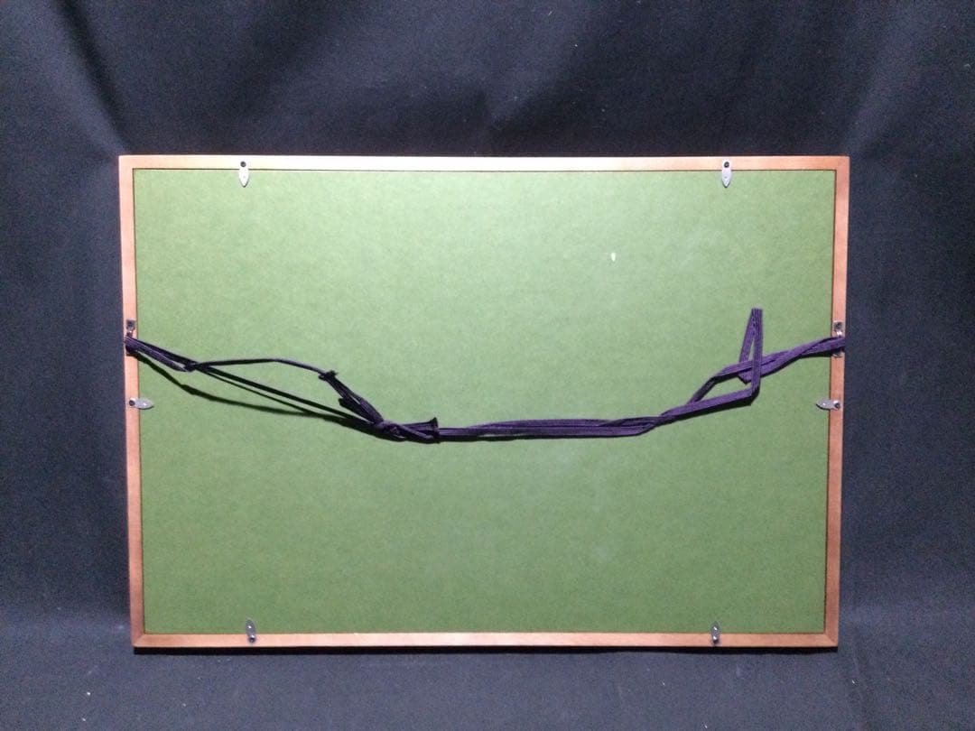 扇面色紙 俳句 高浜虚子筆 真筆保証 紙箱付 G184