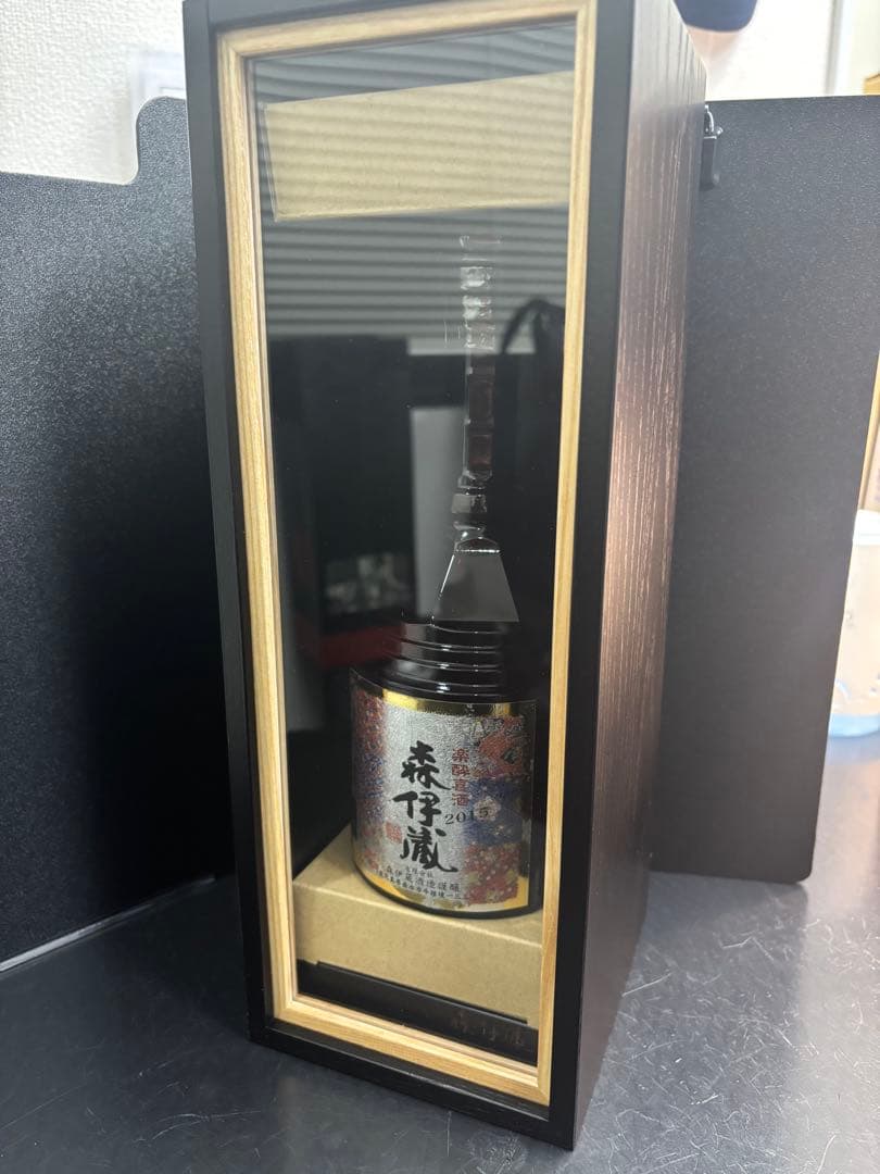 値下げ‼️ 森伊蔵　2015年製 焼酎 華やかな装飾ラベル