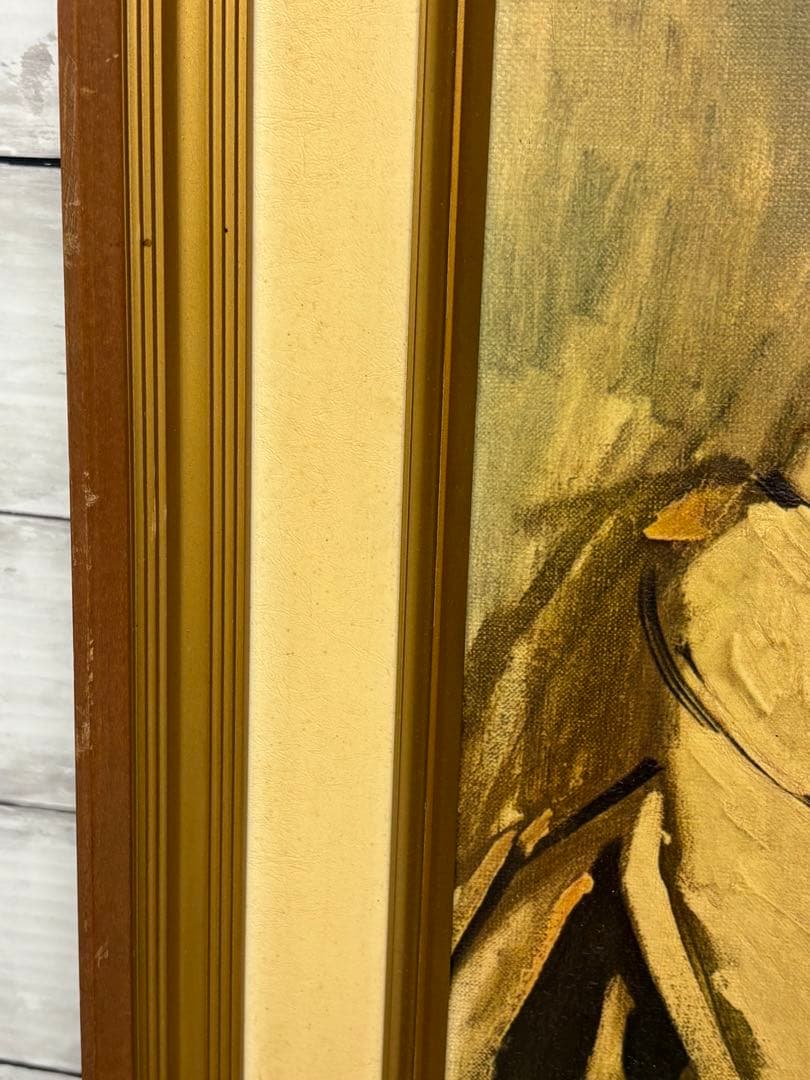 小磯良平　舞妓　F6 現代日本洋画壇　アンティークコレクション　自宅保管