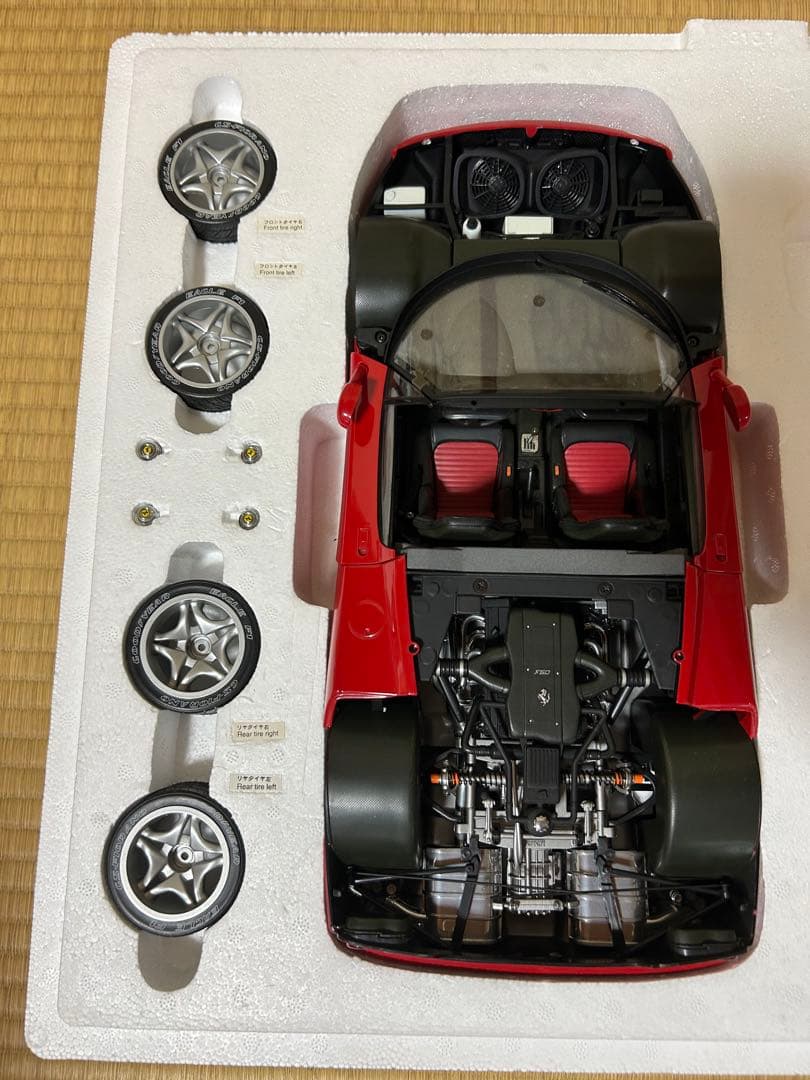 タミヤ コレクターズクラブスペシャル №3 フェラーリ F50 レッドver.