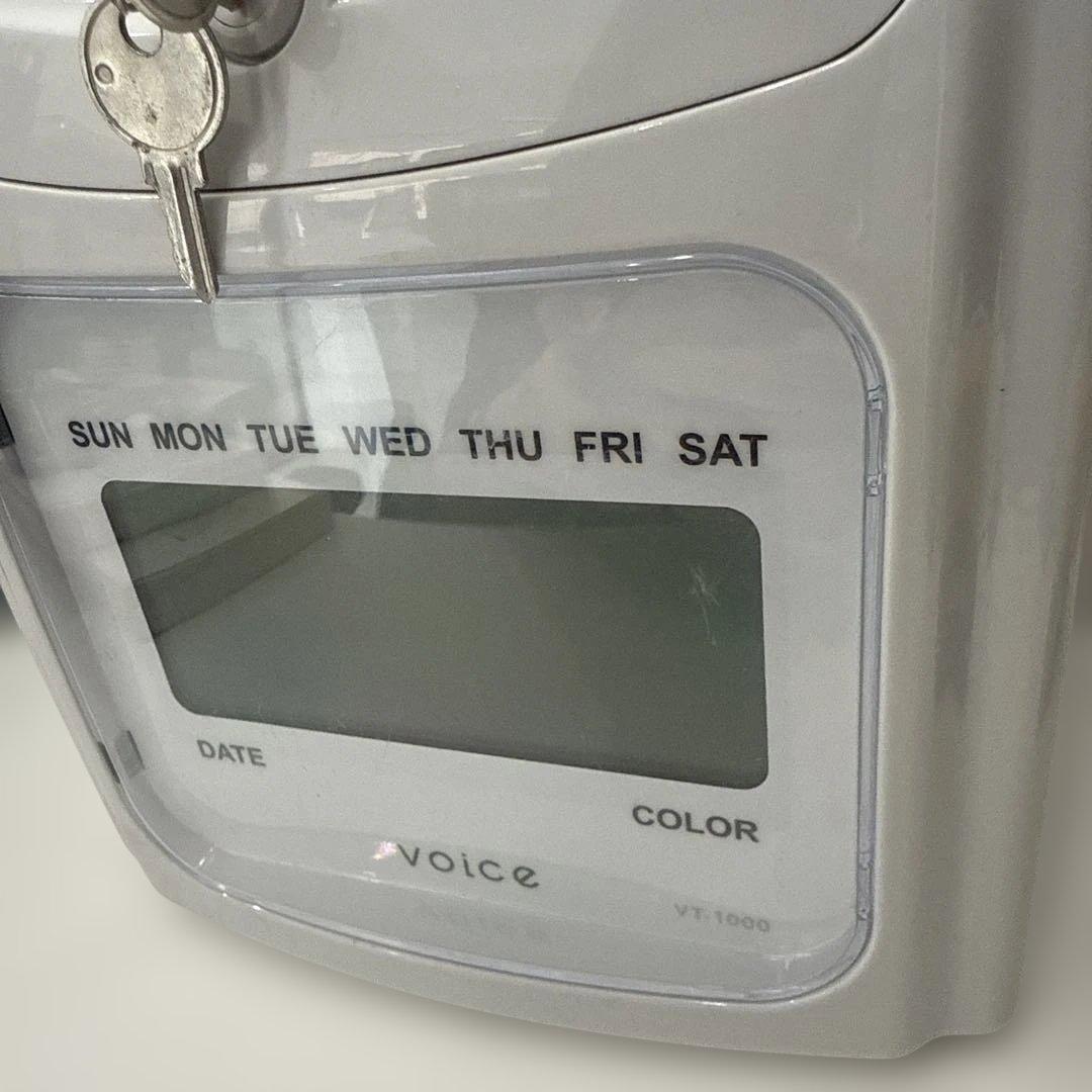 タイムカード タイムレコーダー VT-1000 ホワイト