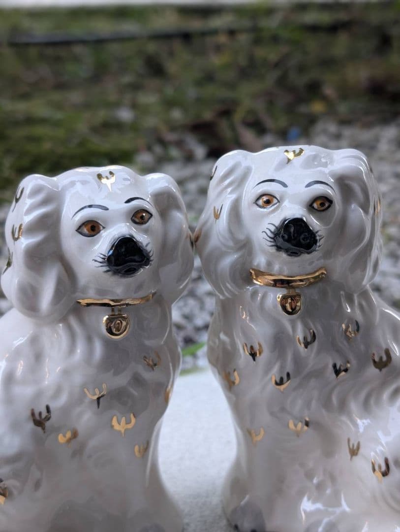 英国Beswickスタッフォードシャードッグセット