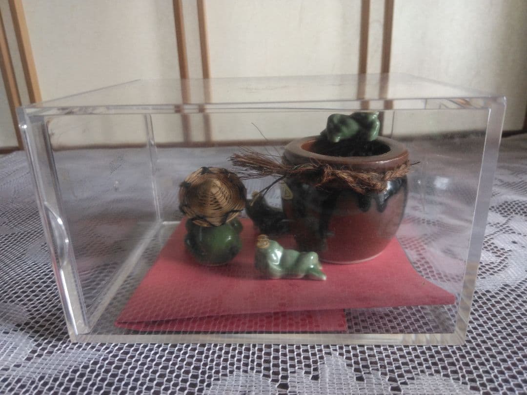 かえる 蛙 の 焼き物