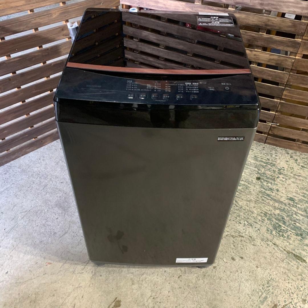 H385\" IRIS ブラック 家電セット 冷蔵庫/洗濯機/電子レンジ 23年製