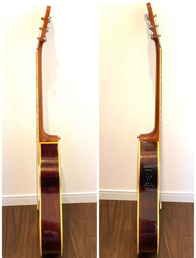 希少【注意】裏面傷みあり！Juno EA-70FC/BS エレアコ ギギター