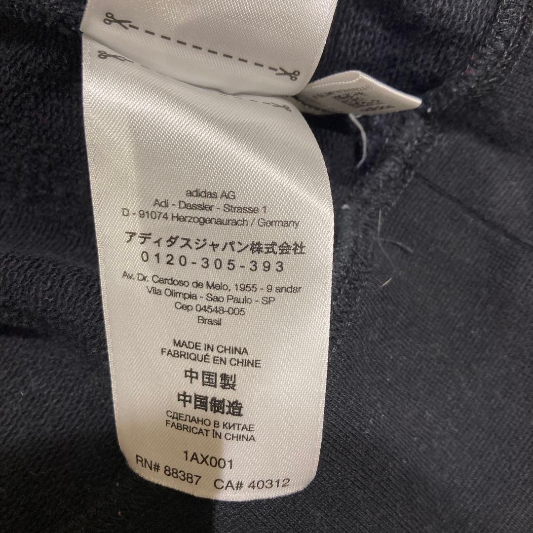 Y-3 ブラック　フード付きパーカー XL