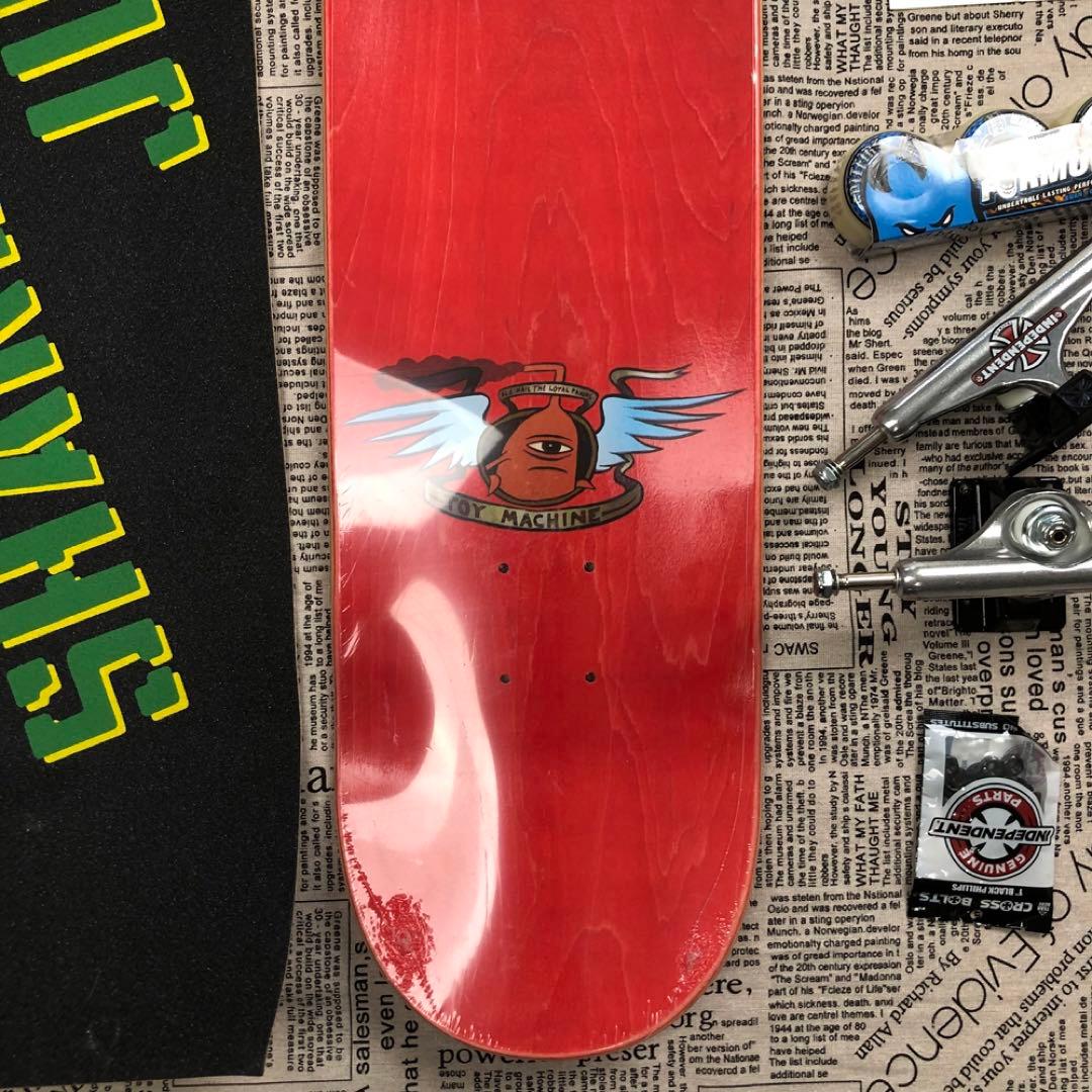 スケボー デッキデッキ セット 8.0 レッド