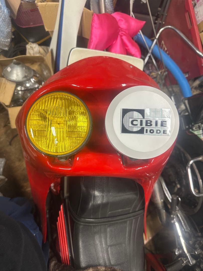 希少当時物CIBIEビサージュⅡフォグIODE40/カバーデュアルカウル