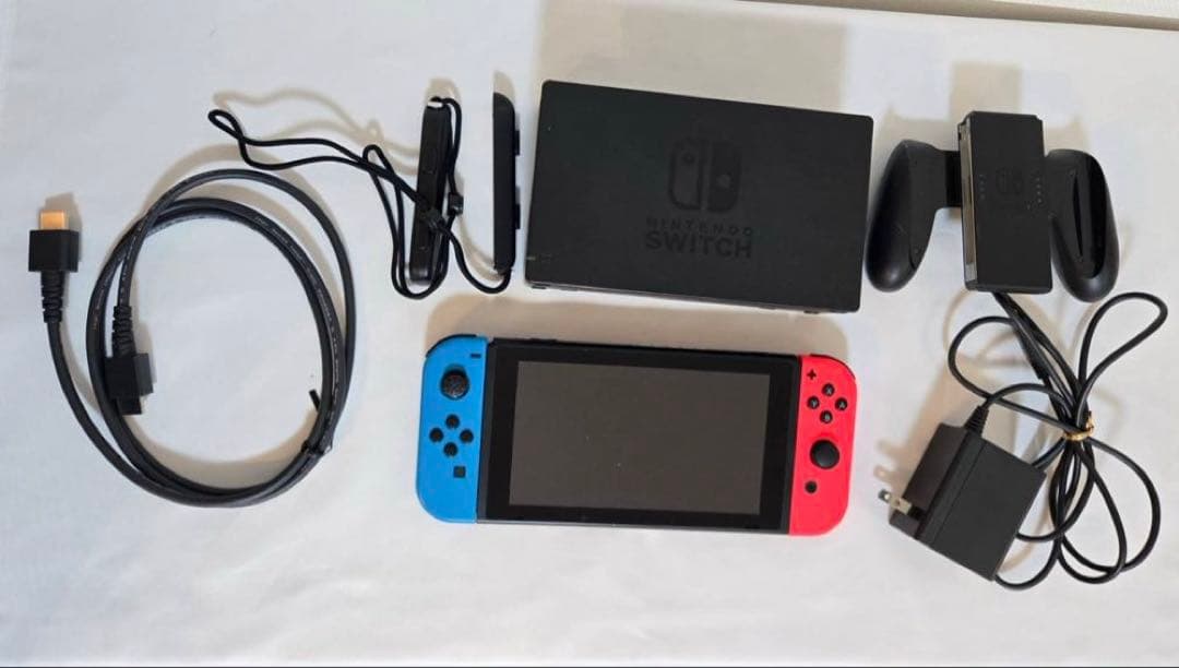 Nintendo Switch 初期型 本体(外箱・付属品付き)