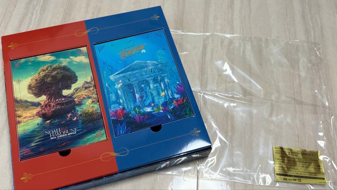 Mrs. GREEN APPLE 完全生産限定版（BOXとグッズのみ）特典付き