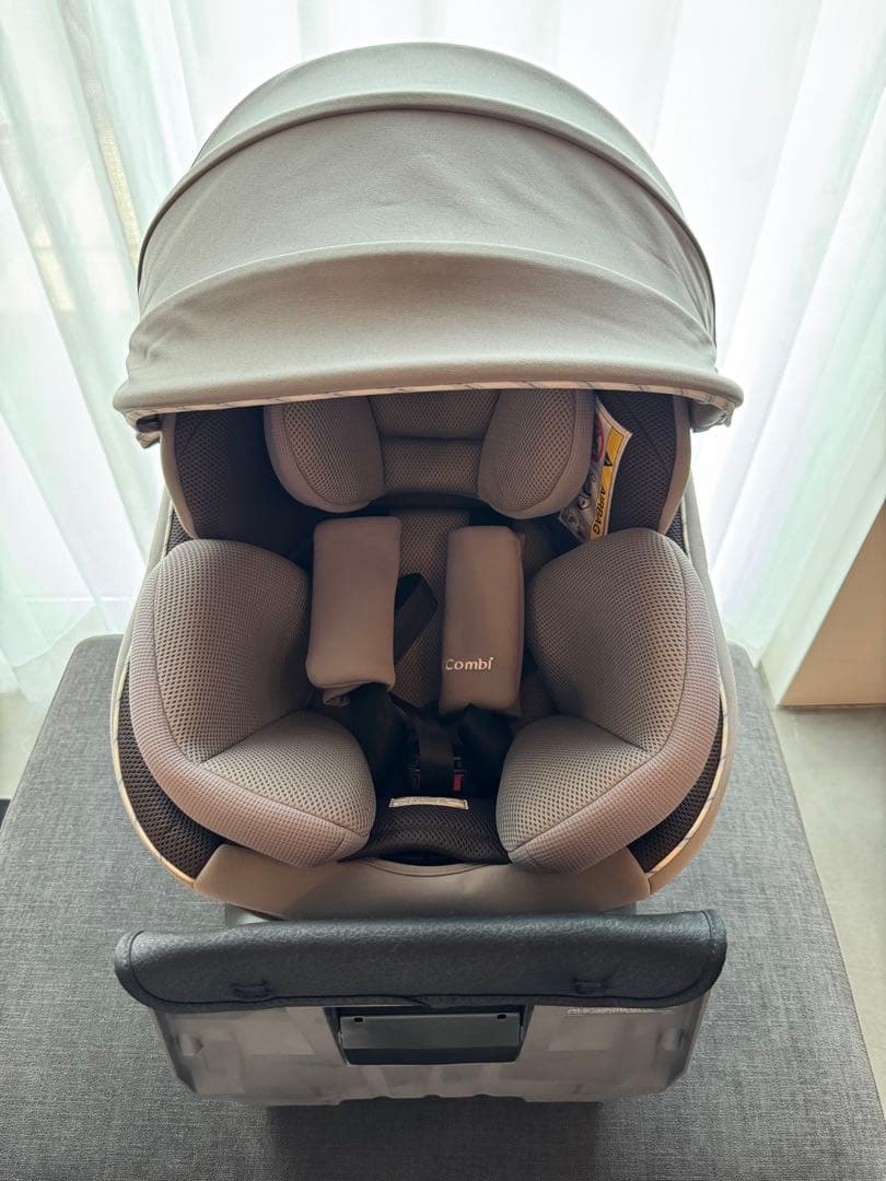 コンビ　クルムーヴスマート　JN-550 シートベルト　回転式　シートベルト固定