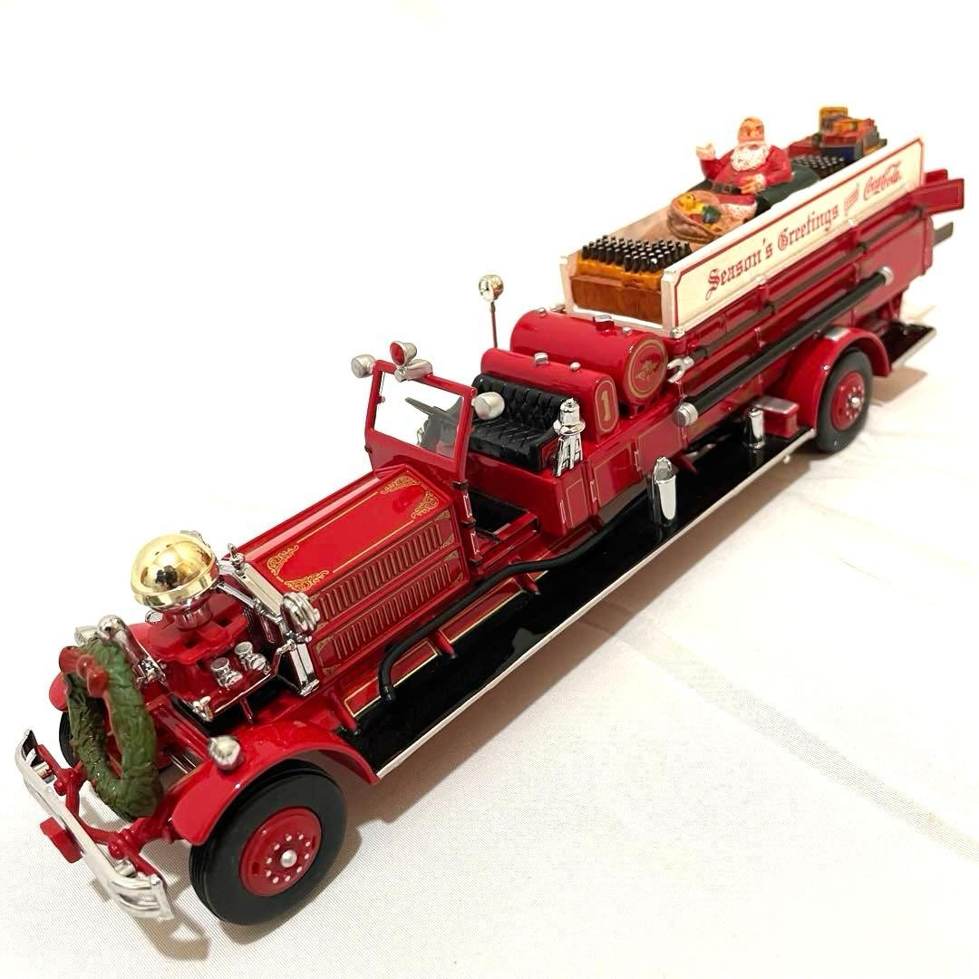 激レア　マッチボックス コカコーラ ホリデー消防車 モデル番号 YYM35193
