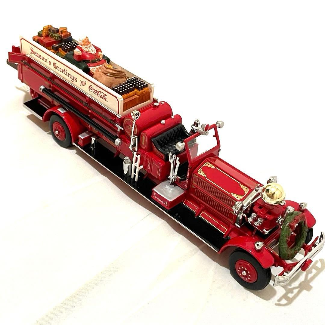 激レア　マッチボックス コカコーラ ホリデー消防車 モデル番号 YYM35193