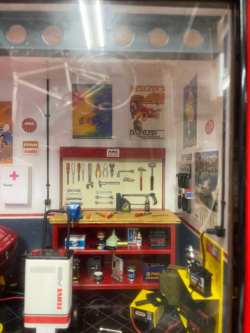 フェラーリ348 TB　ミニガレージセット