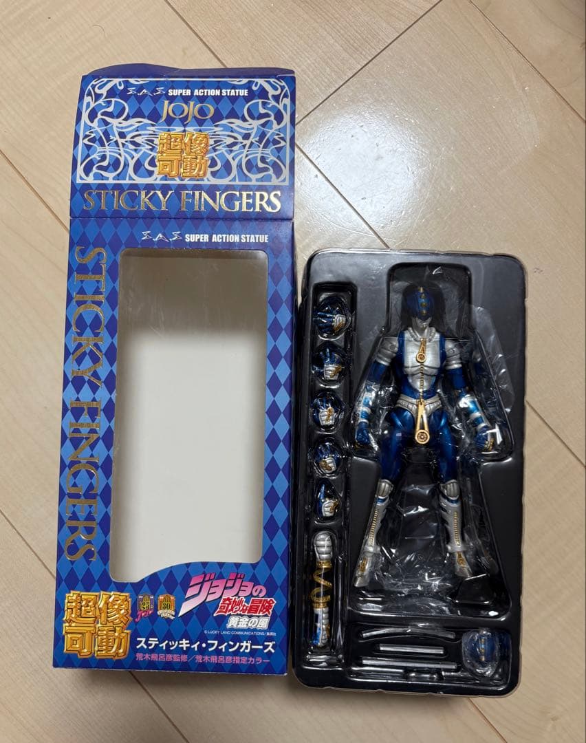 超像可動　ジョジョ　ブチャラティ　スティッキィフィンガーズ
