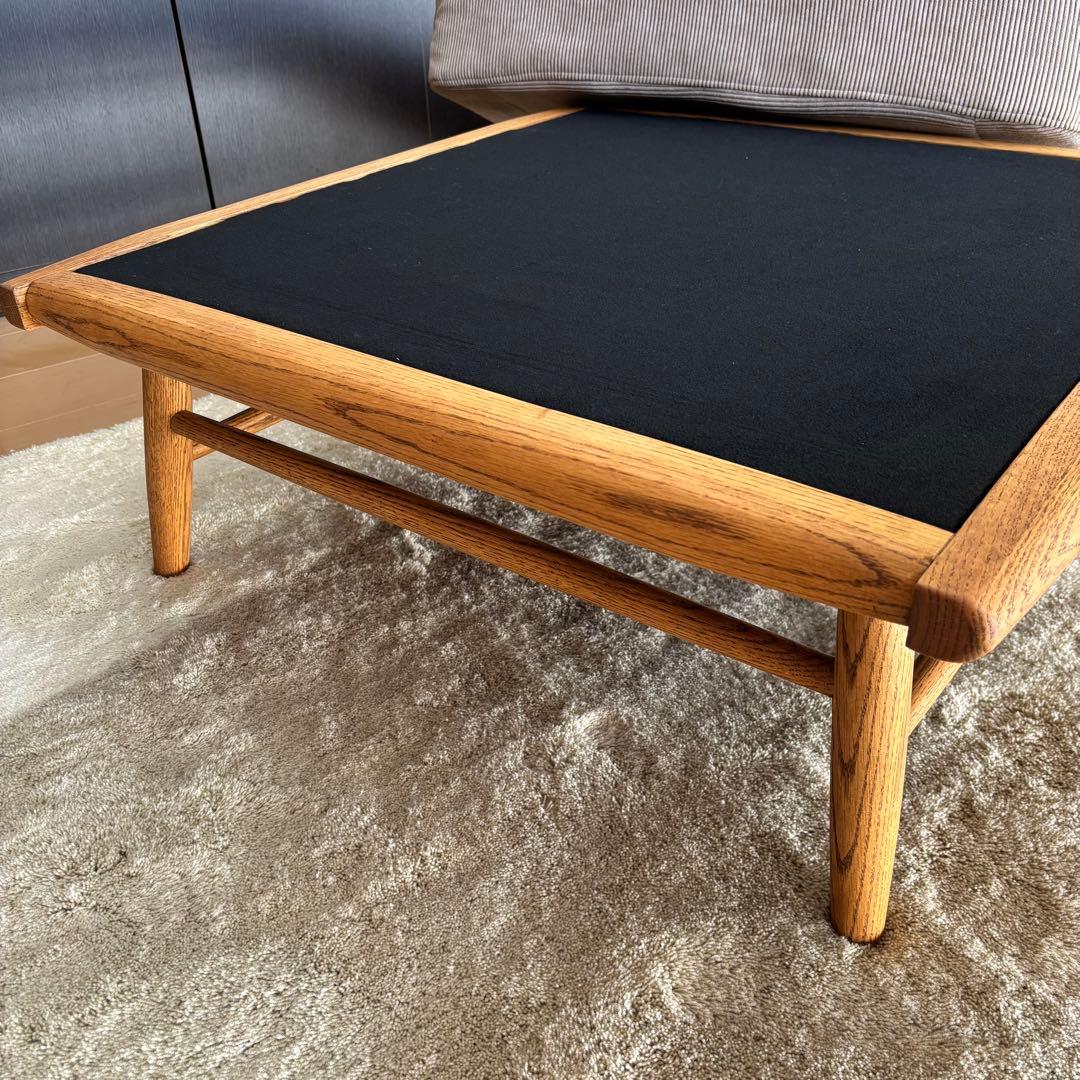 【美品】モモナチュラル オットマン グレー