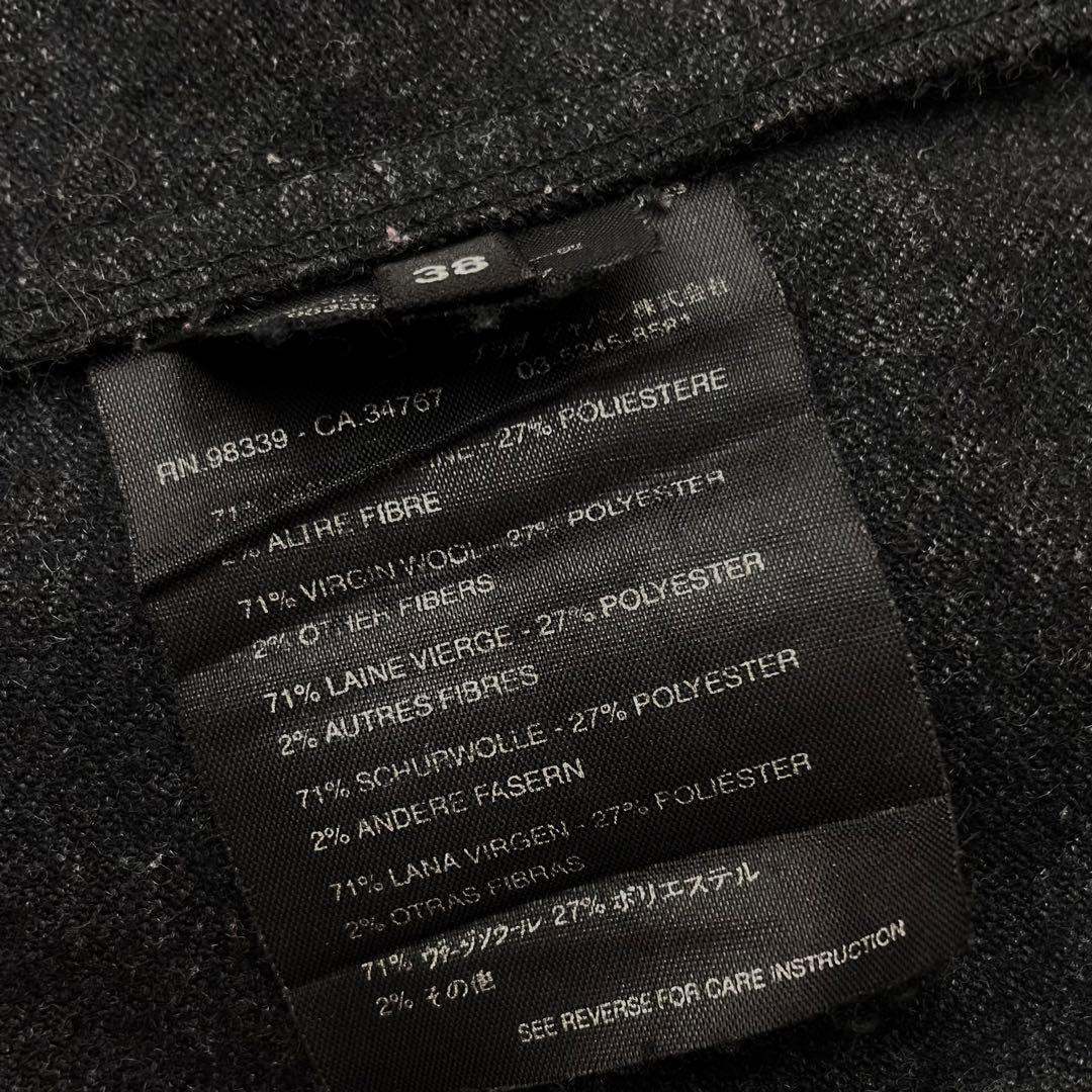 00s PRADA プラダスポーツ ウール プリーツスカート 38