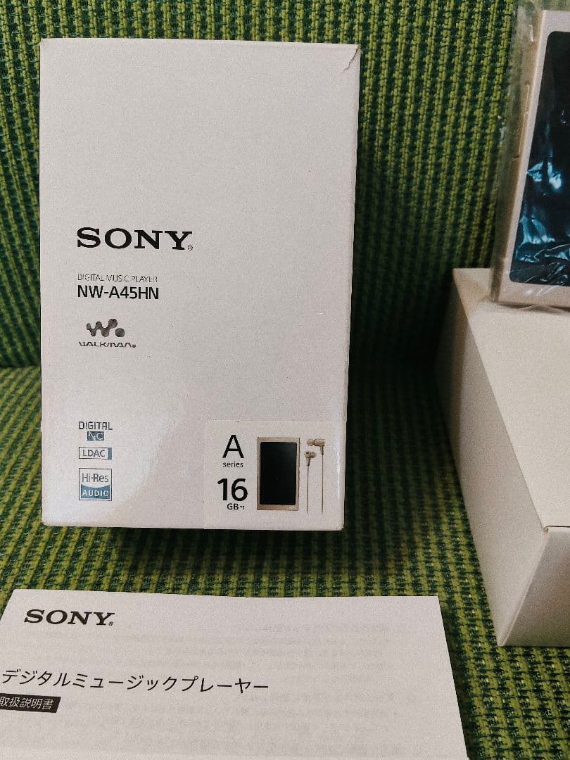 ソニー ウォークマン Aシリーズ NW-A45HN ペールゴールド　SONY