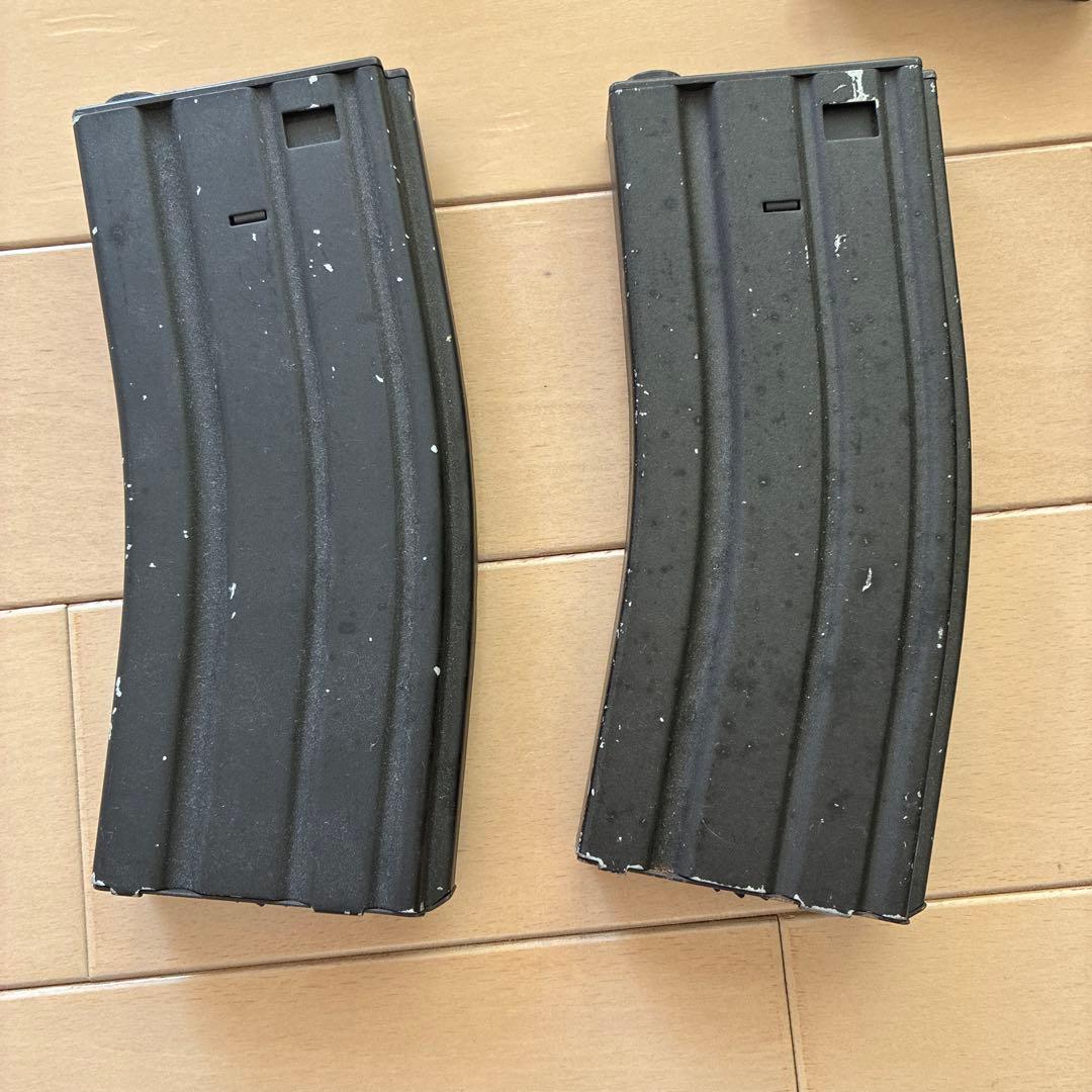 東京マルイ M4A1 CARBINE 電動ガン マガジン2本 充電器付 中古品