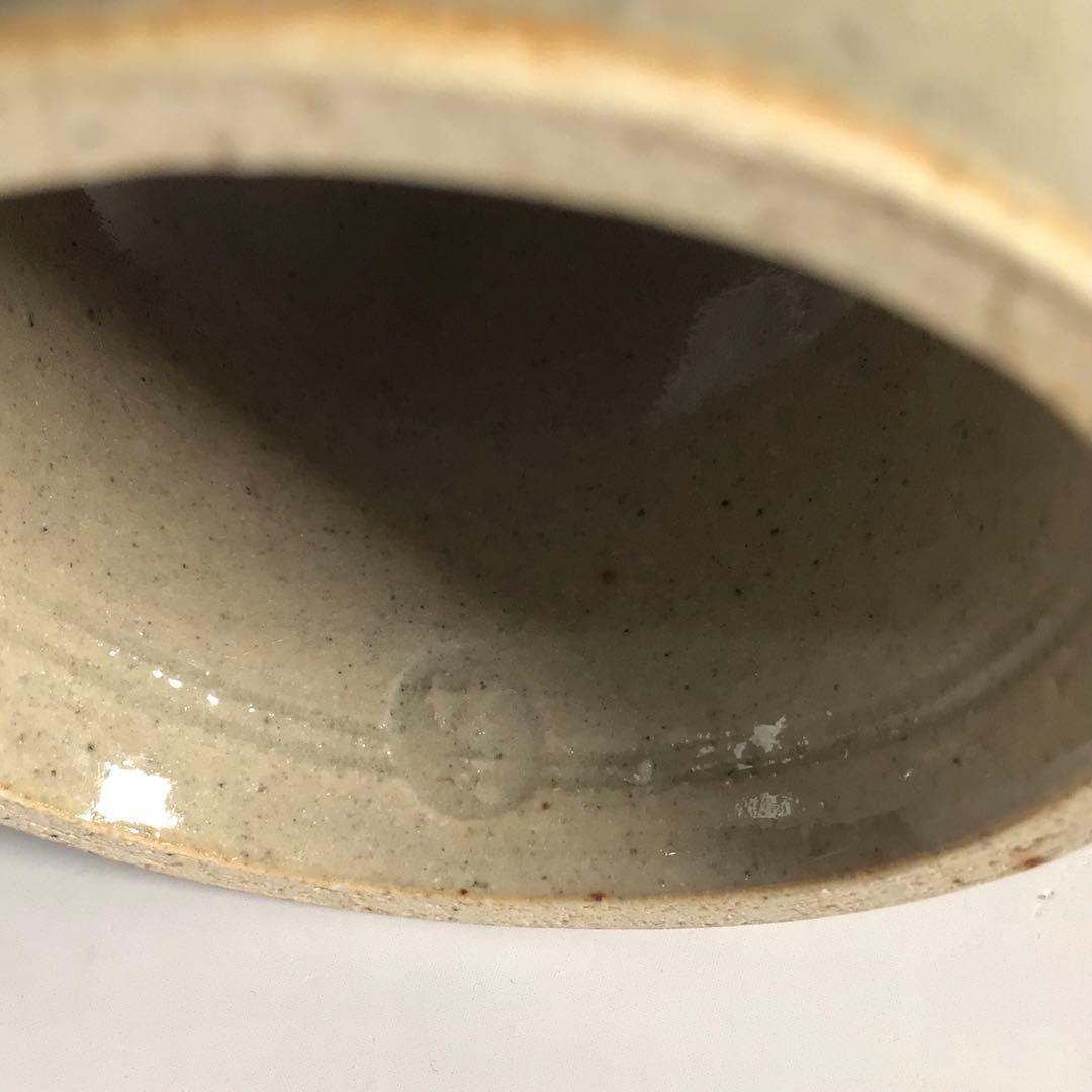 Ｍ７８７　蓋置　『膳所焼』『淡海ぜぜ』『表千家　久田宗也　箱書』　共箱　茶道具