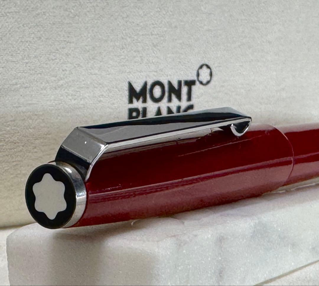 【極美品】モンブラン No300 万年筆ボルドー軸　コンバーター付