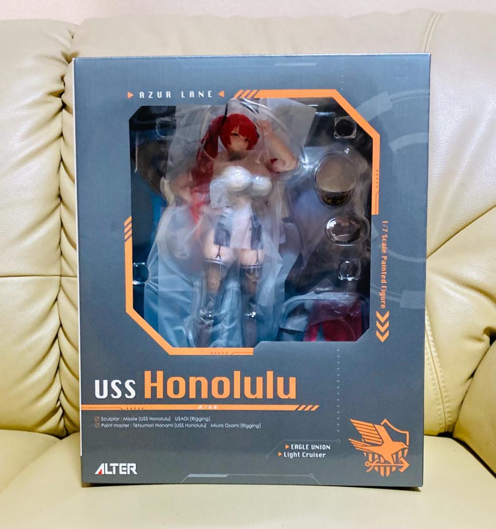 新品未開封❗アルター アズールレーン ホノルル 艤装付き 1/7 フィギュア