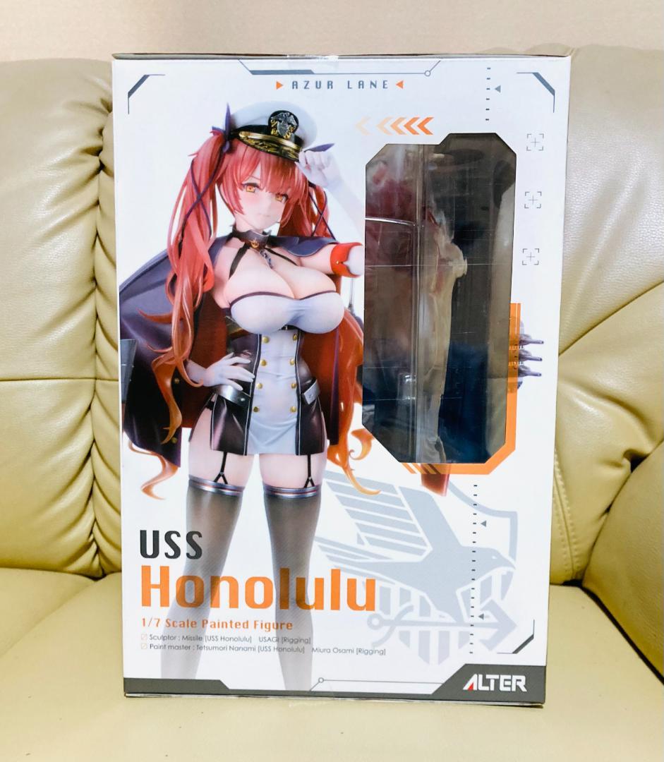 新品未開封❗アルター アズールレーン ホノルル 艤装付き 1/7 フィギュア