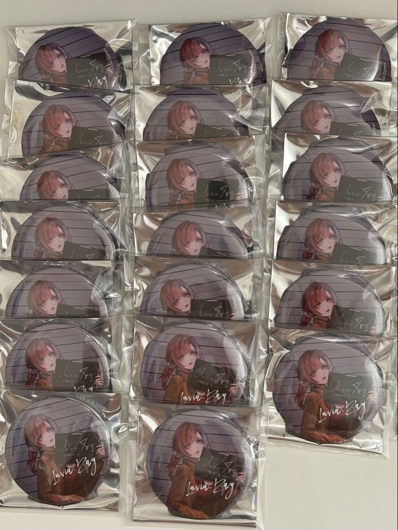 無期迷途 缶バッジB ルヴィア・レイ 20点