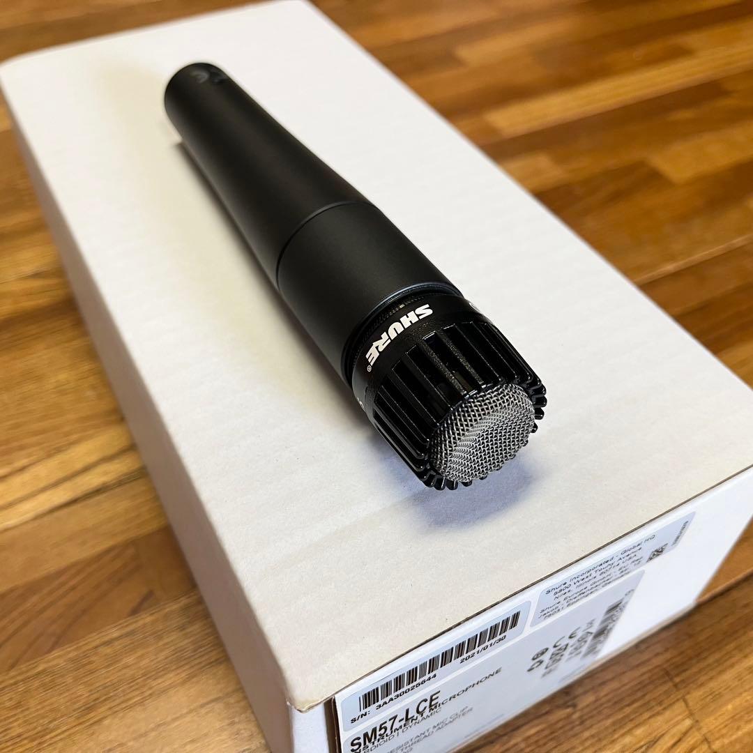 【美品】SHURE SM57-LCE ダイナミックマイク