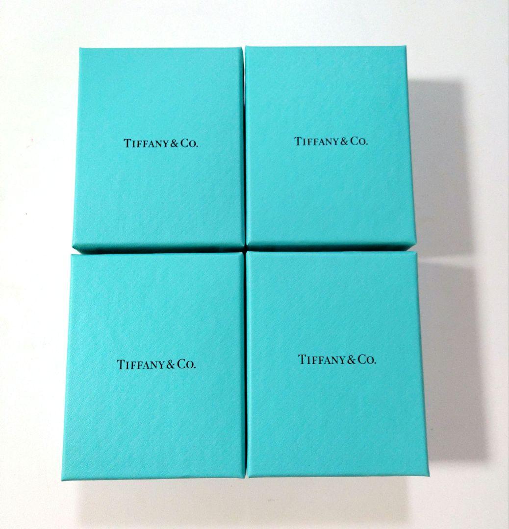♥新品未使用♥現行品 ティファニー空箱 Tiffanyギフトボックス 4個セット