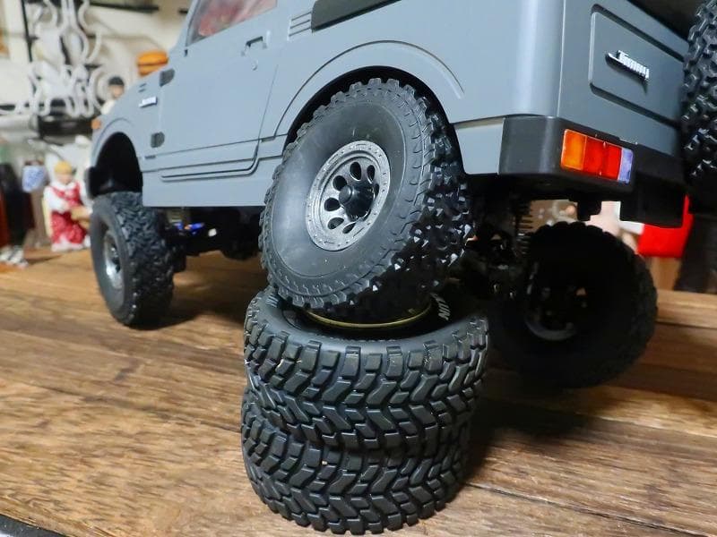 WPL 1/10 ジムニー C74-1 フルセット カスタム グレー クローラー